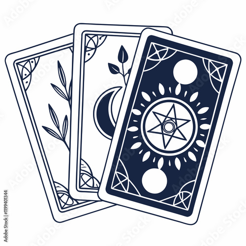 set of tarot cards