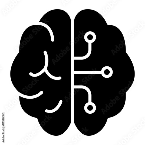 Brain Circuit Icon