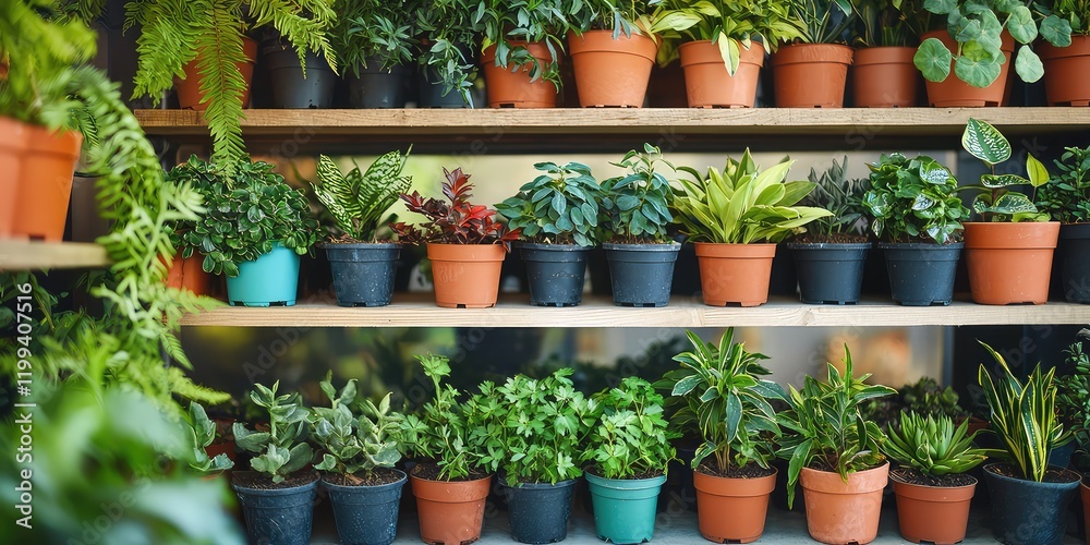 A balcony filled with potted plants, creating a mini garden in an urban setting. A balcony filled with potted plants, creating a mini garden in an urban setting.