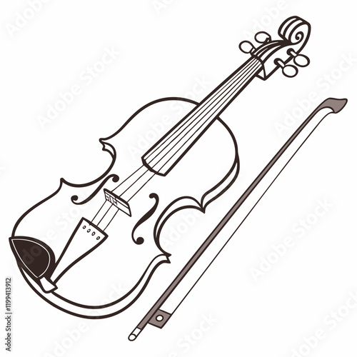 violin and bow