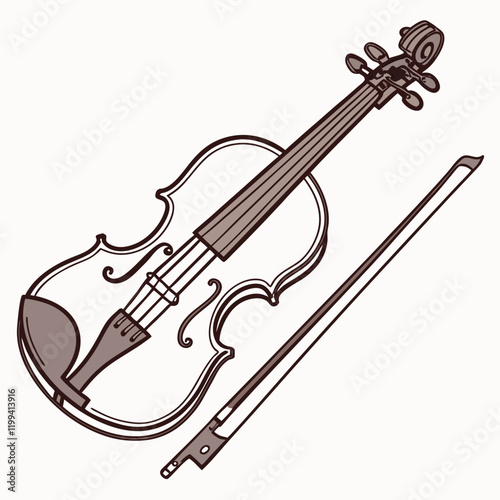 violin and bow