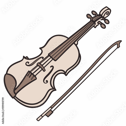 violin and bow