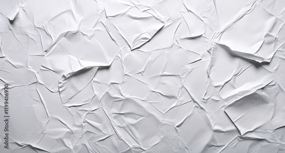 Abstract White Creased Texture Background Modern Design Element Abstract White Creased Texture Background Modern Design Element
