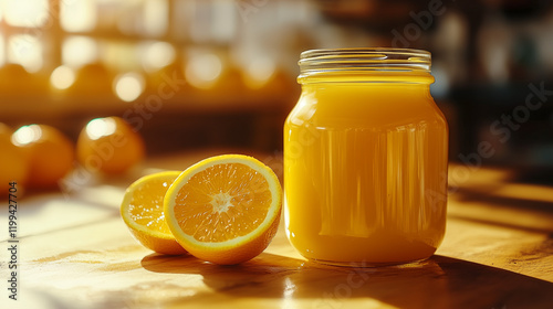orange juice and oranges