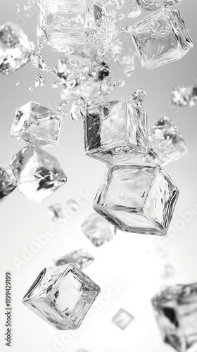 ice cube background