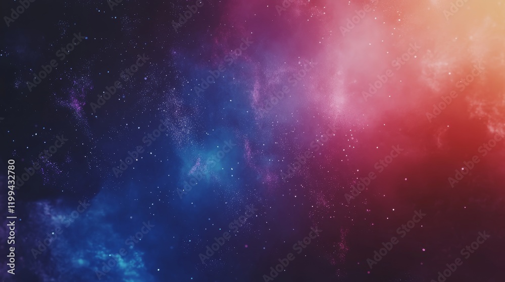 Obraz premium Abstract cosmic nebula background