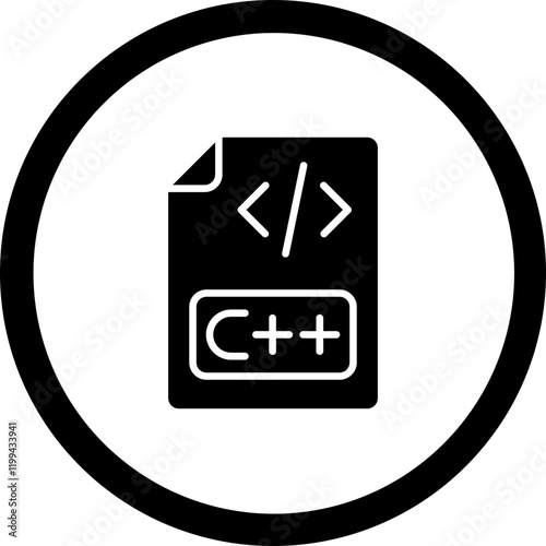 C++ Vector Icon Design