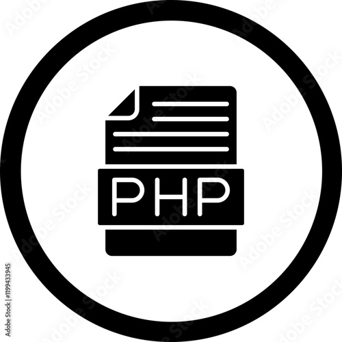 PHP Vector Icon Design