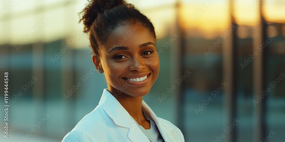 Smiling Medical Professional Portrait Smiling Medical Professional Portrait