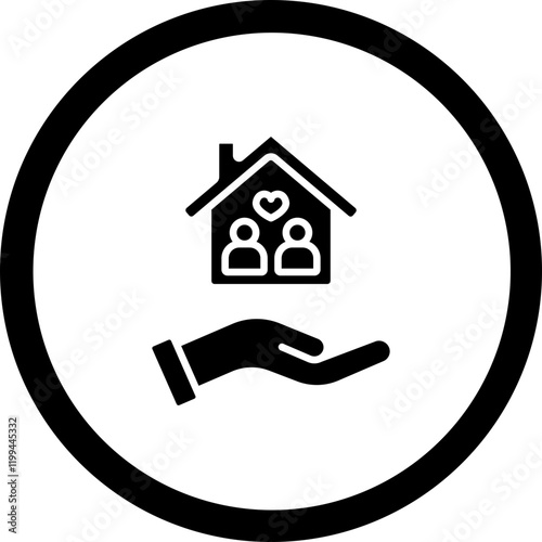 Caring Vector Icon Design