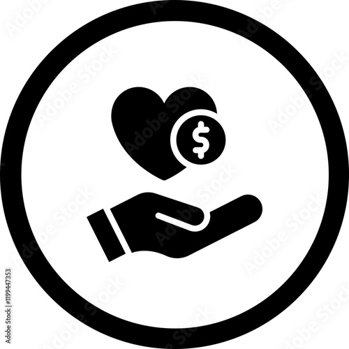 Philanthropy Vector Icon Design