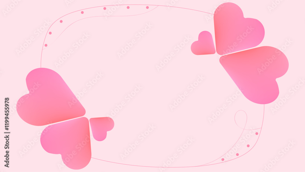 HEART, LOVE VALENTINES DAY GRADIENT MESH PINK BACKGROUND ILLUSTRATION DESIGN VECTOR GOOD FOR GREETING CARD, COVER DESIGN HEART, LOVE VALENTINES DAY GRADIENT MESH PINK BACKGROUND ILLUSTRATION DESIGN VECTOR GOOD FOR GREETING CARD, COVER DESIGN