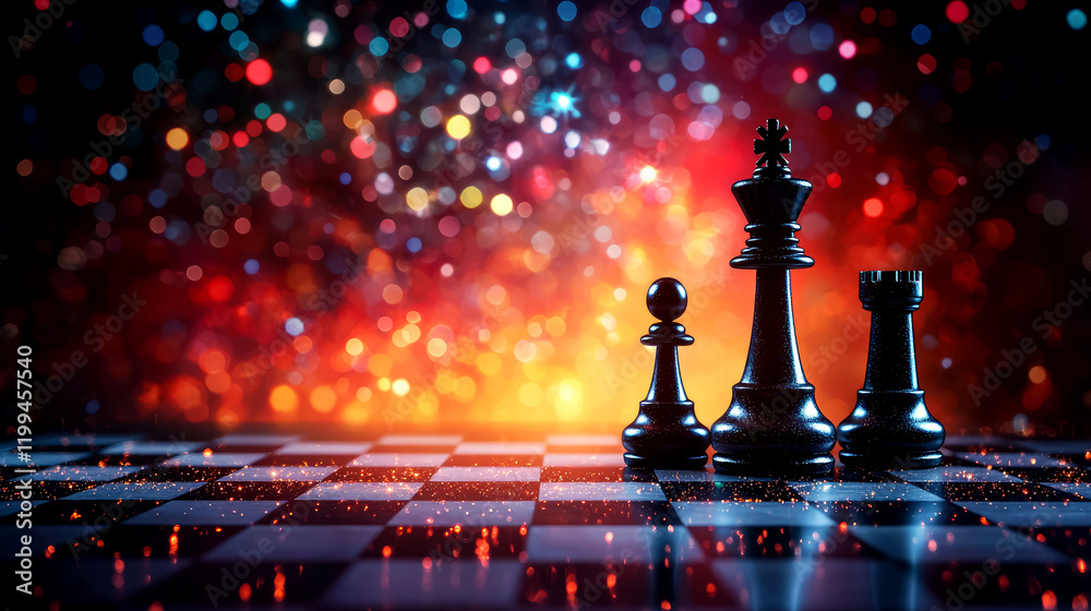 Chess Game: Strategy, Power, and the Pursuit of Victory on a Sparkling Board Chess Game: Strategy, Power, and the Pursuit of Victory on a Sparkling Board