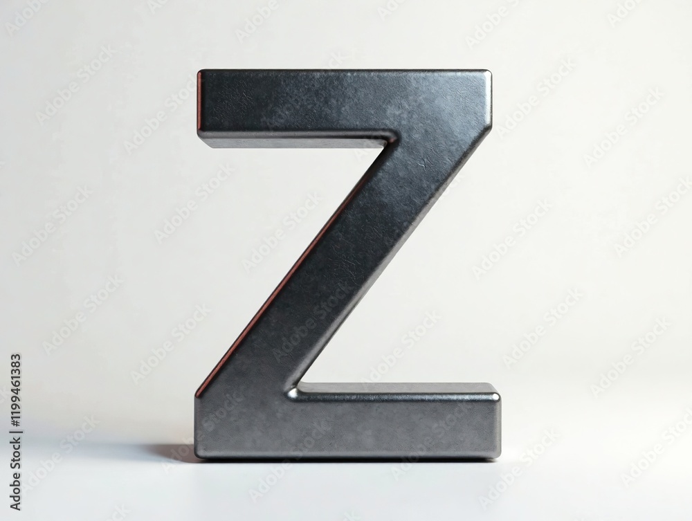 Shiny Metal Z Letter Design Concepts - AI Photo Shiny Metal Z Letter Design Concepts - AI Photo