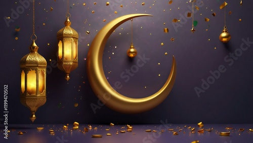 eid mubarak greeting card