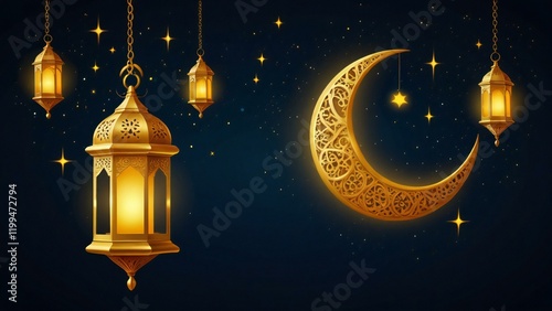 lamp on the wall of mosque