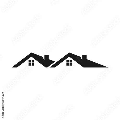 House icon design vector template. Home icon.