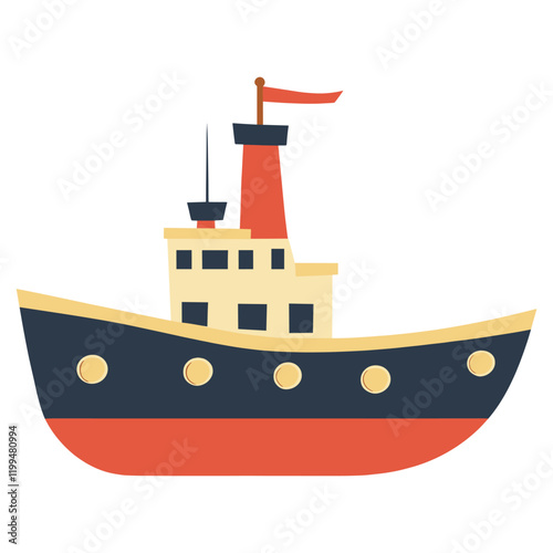 Ship illustration vessel vector