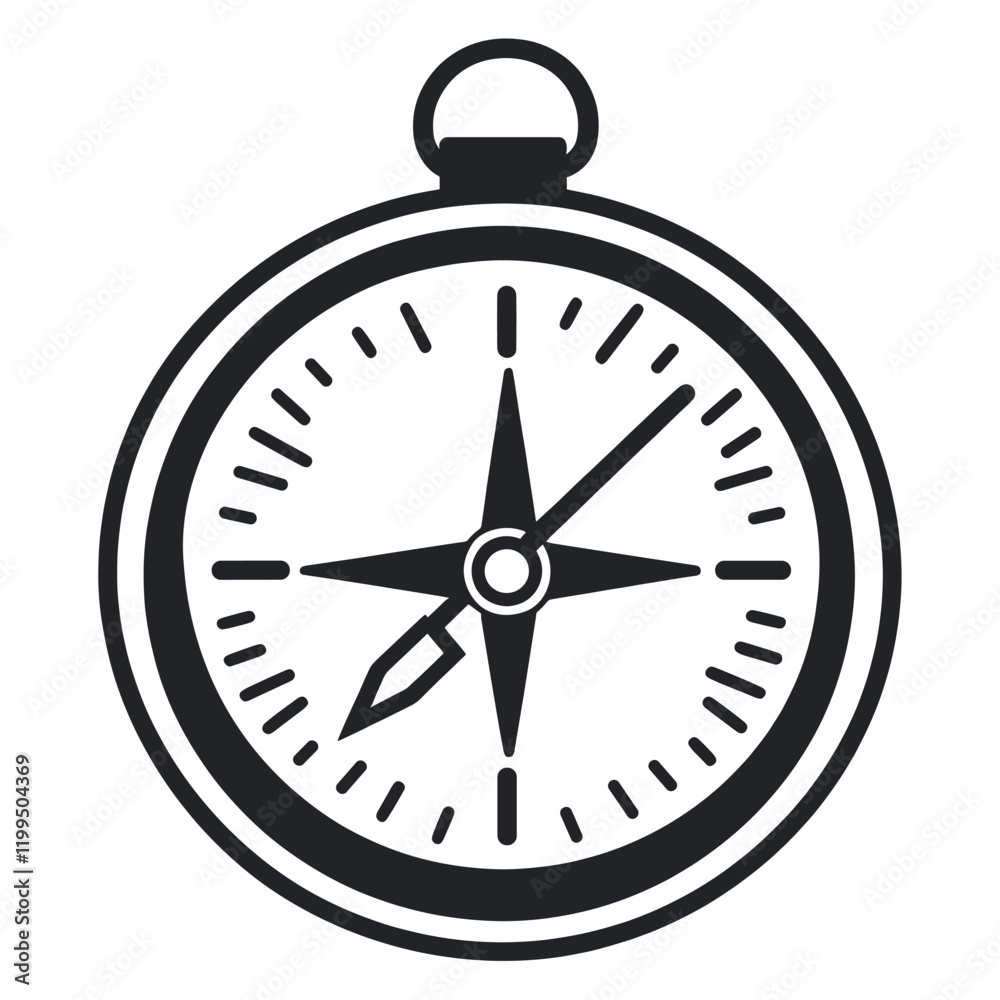 Compass compass minimalist design vector Compass compass minimalist design vector