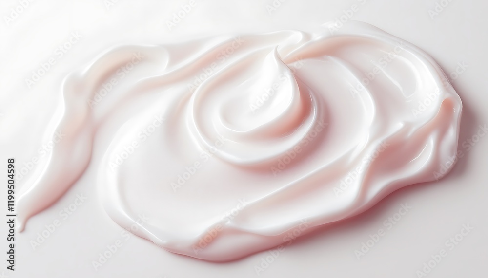 White Cosmetic Cream Texture Lotion Smear Isolated on White Background. Beauty Skin Care Product Swipe. BB Cream Swatch White Cosmetic Cream Texture Lotion Smear Isolated on White Background. Beauty Skin Care Product Swipe. BB Cream Swatch
