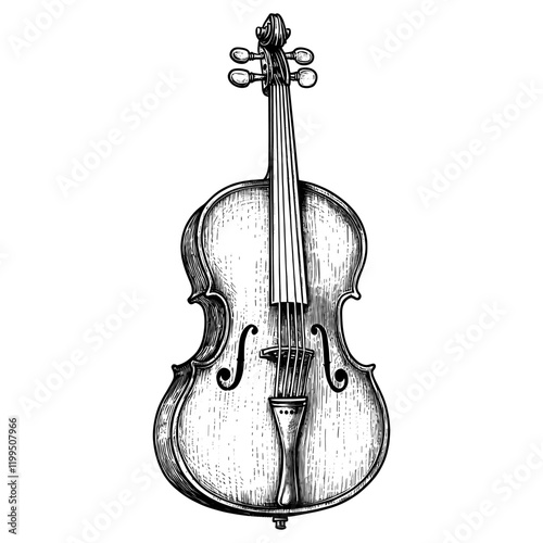 Cello violin cello black vector