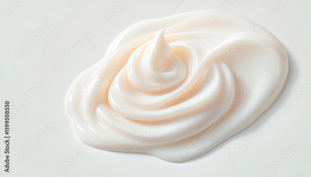 White Cosmetic Cream Texture Lotion Smear Isolated on White Background. Beauty Skin Care Product Swipe. BB Cream Swatch White Cosmetic Cream Texture Lotion Smear Isolated on White Background. Beauty Skin Care Product Swipe. BB Cream Swatch