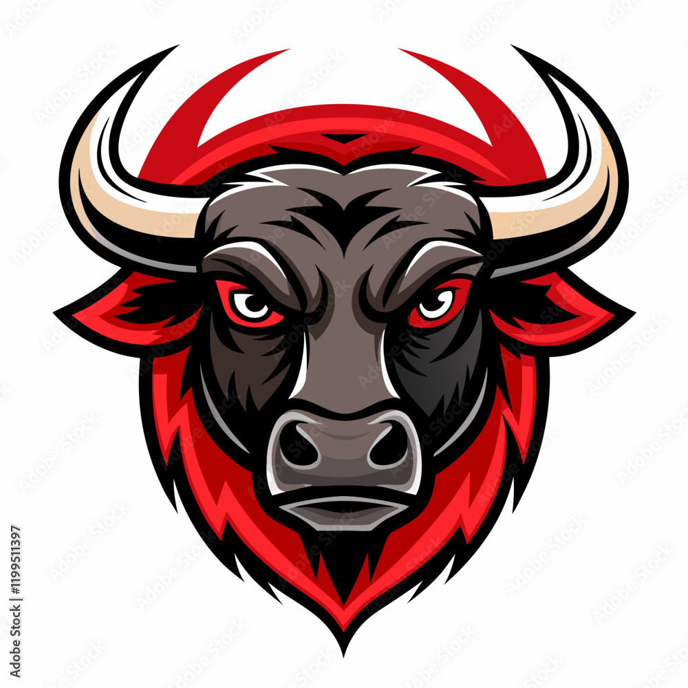 custom made wallpaper toronto digitalbull head vector