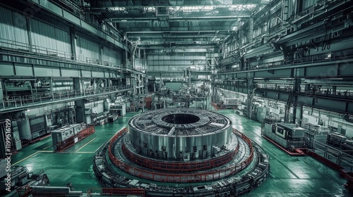 Exploring the intricacies of uranium enrichment technology in modern facilities.