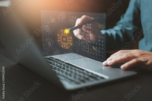 Harnessing AI: Streamlining processes and driving innovation through advanced technology.