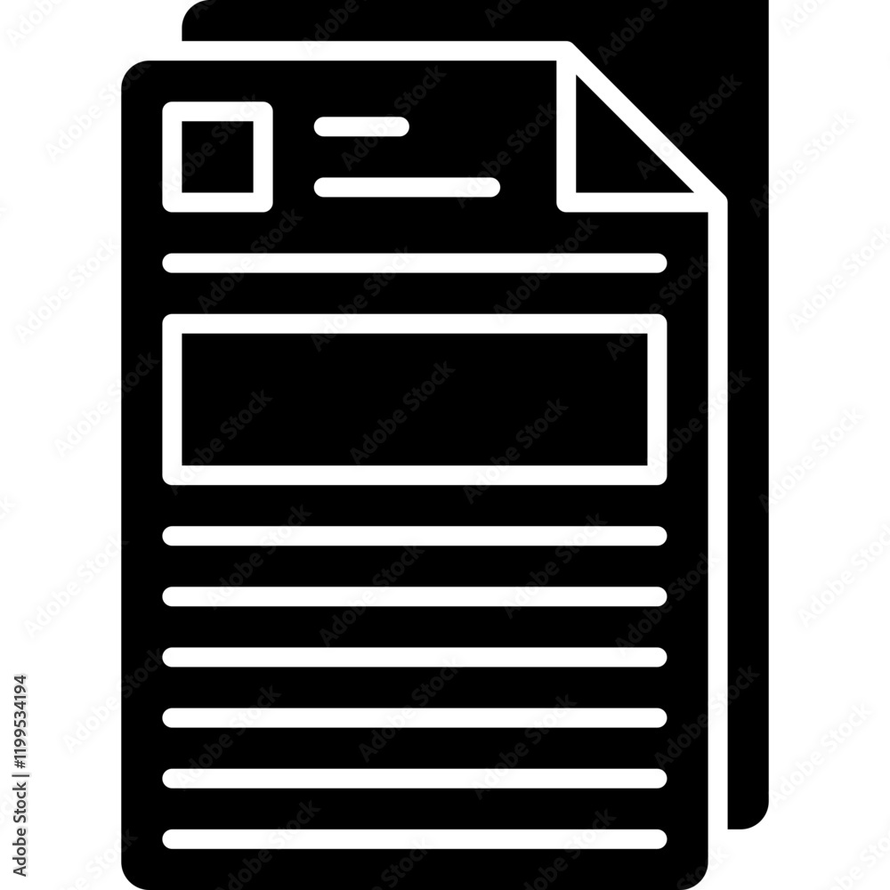 Documents icon single vector illustration Documents icon single vector illustration