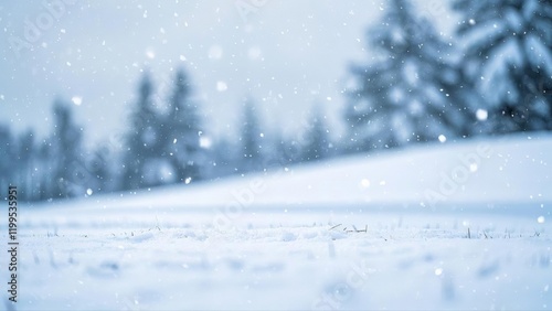 winter space of snow 