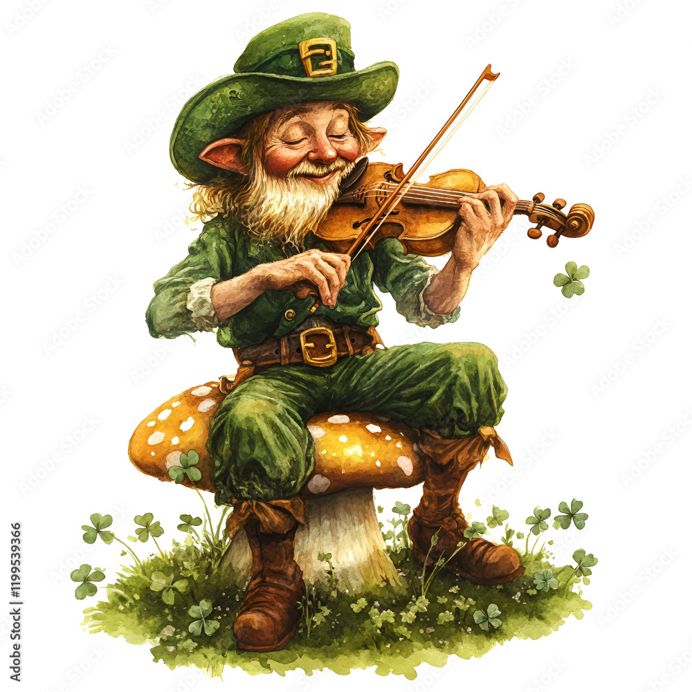 Fototapeta premium St. Patrick's Day Vector Clipart Illustration