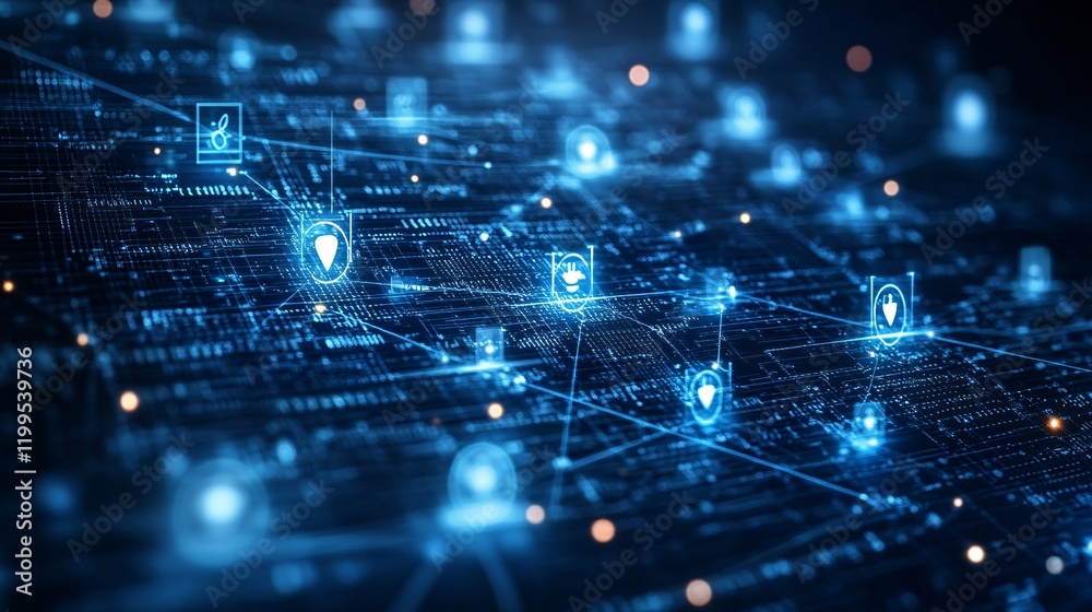 Cybersecurity and encryption concept, protecting business and financial data from cyber threats, with secure internet network and private user data security. Cybersecurity and encryption concept, protecting business and financial data from cyber threats, with secure internet network and private user data security.