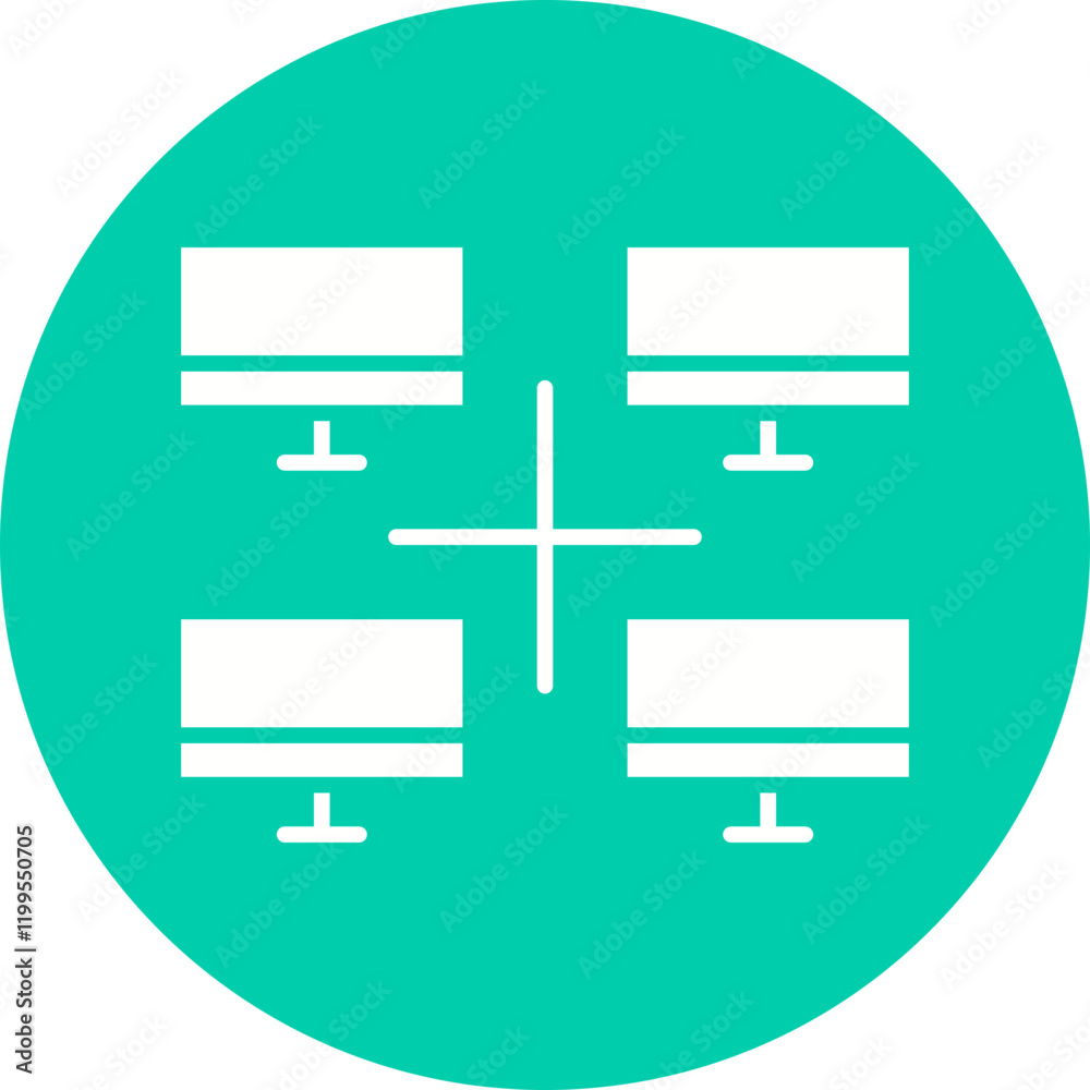 Systems Network icon single vector illustration Systems Network icon single vector illustration