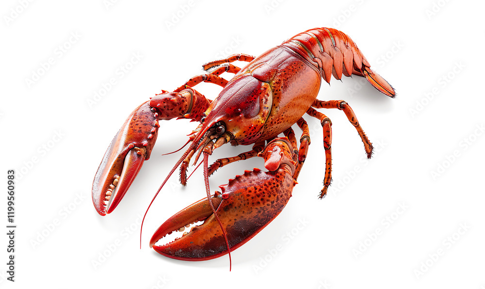 Fresh Boiled craw fish on a transparent background Fresh Boiled craw fish on a transparent background