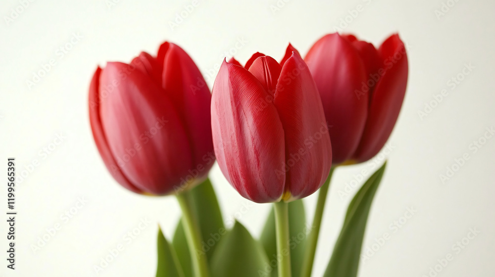 Fototapeta premium Isolated tulip plant