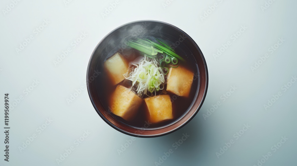 Inviting Japanese Oden Flat Lay Inviting Japanese Oden Flat Lay