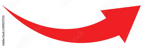 Red curved arrow icon