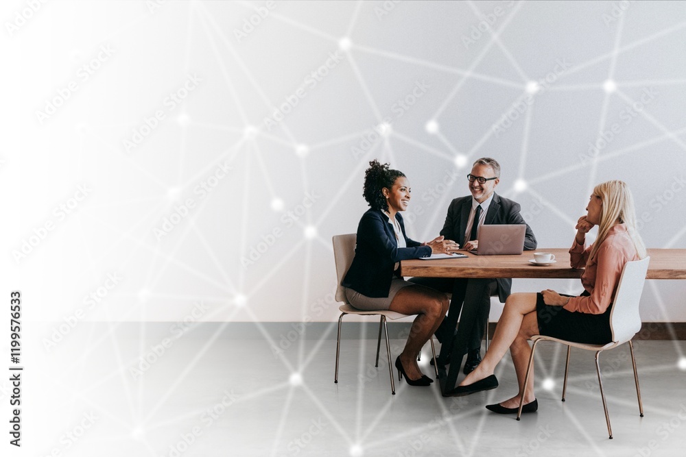 Business people discussing in a meeting room Business people discussing in a meeting room