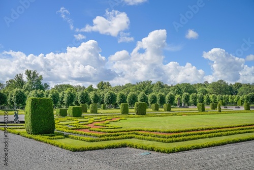 Schloßgarten Schloss Drottningholm, Gemeinde Ekerö, Provinz Stockholms län, Schweden photo