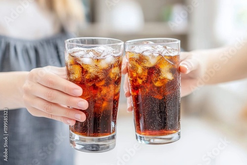 The joy of sharing a soda: connecting over a drink.