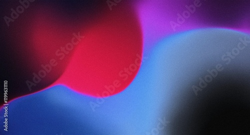 Grainy background red blue purple and black