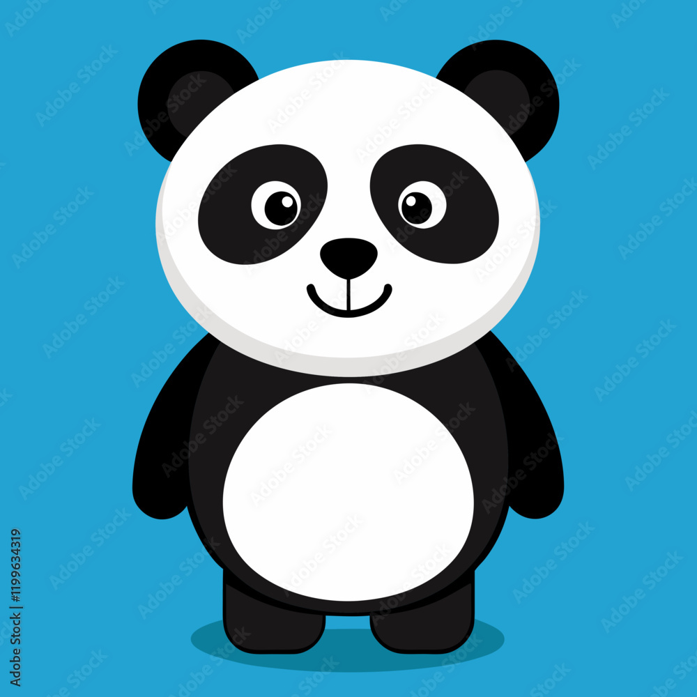 Fototapeta premium panda mascot