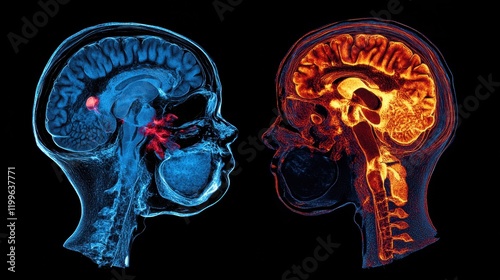 medical images from a CT scan 