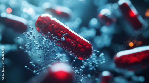 Acetylcysteine red pill supplement