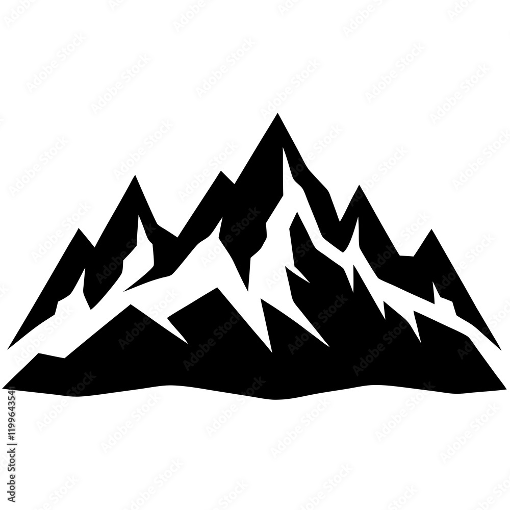 mountain landscape illustration mountain landscape illustration