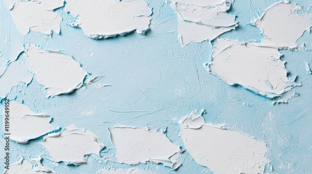 Obraz premium Subtle Icy Blue Texture with Soft Transitions and Artistic Composition