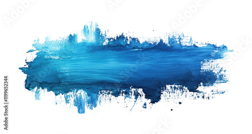 Tealblue stain texture watercolor on abstract design artistic viewpoint isolated on transparent background png photo