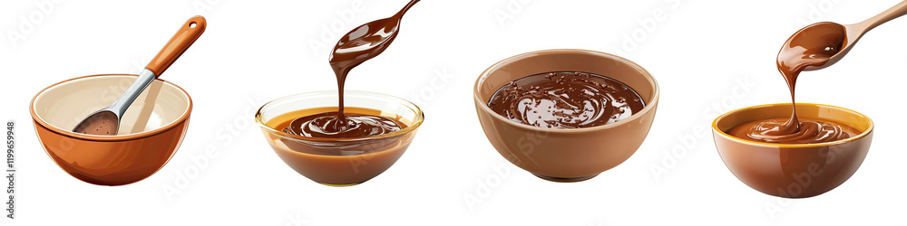 Mixing bowl – A bowl used for mixing the ingredients when preparing toffee. Isolated on Clear White Background Highly Detailed Mixing bowl – A bowl used for mixing the ingredients when preparing toffee. Isolated on Clear White Background Highly Detailed