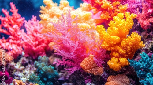 Wallpaper Mural Abstract coral backgrounds wallpapers Torontodigital.ca